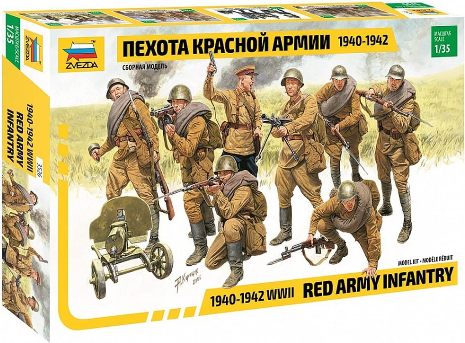 Rote Armee Infanterie in 1:35 / 3526
