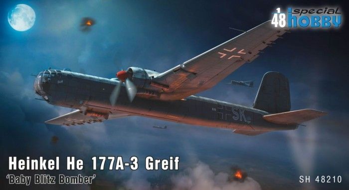 Heinkel He-177 A-3 Greif in 1:48 / 48210 Heinkel He-177 A-3 Greif in 1:48 / 48210