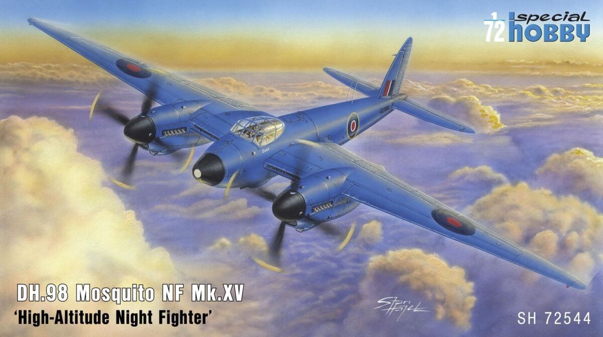 De Havilland DH.98 NF.XV High Altitude in 1:72 / 72544 De Havilland DH.98 NF.XV High Altitude in 1:72 / 72544