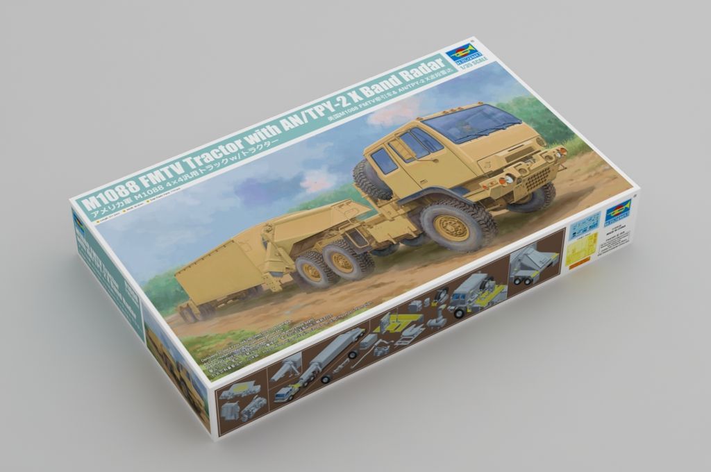M1088 FMTV Traktor mit AN/TPY-2 in 1:35 / 01098