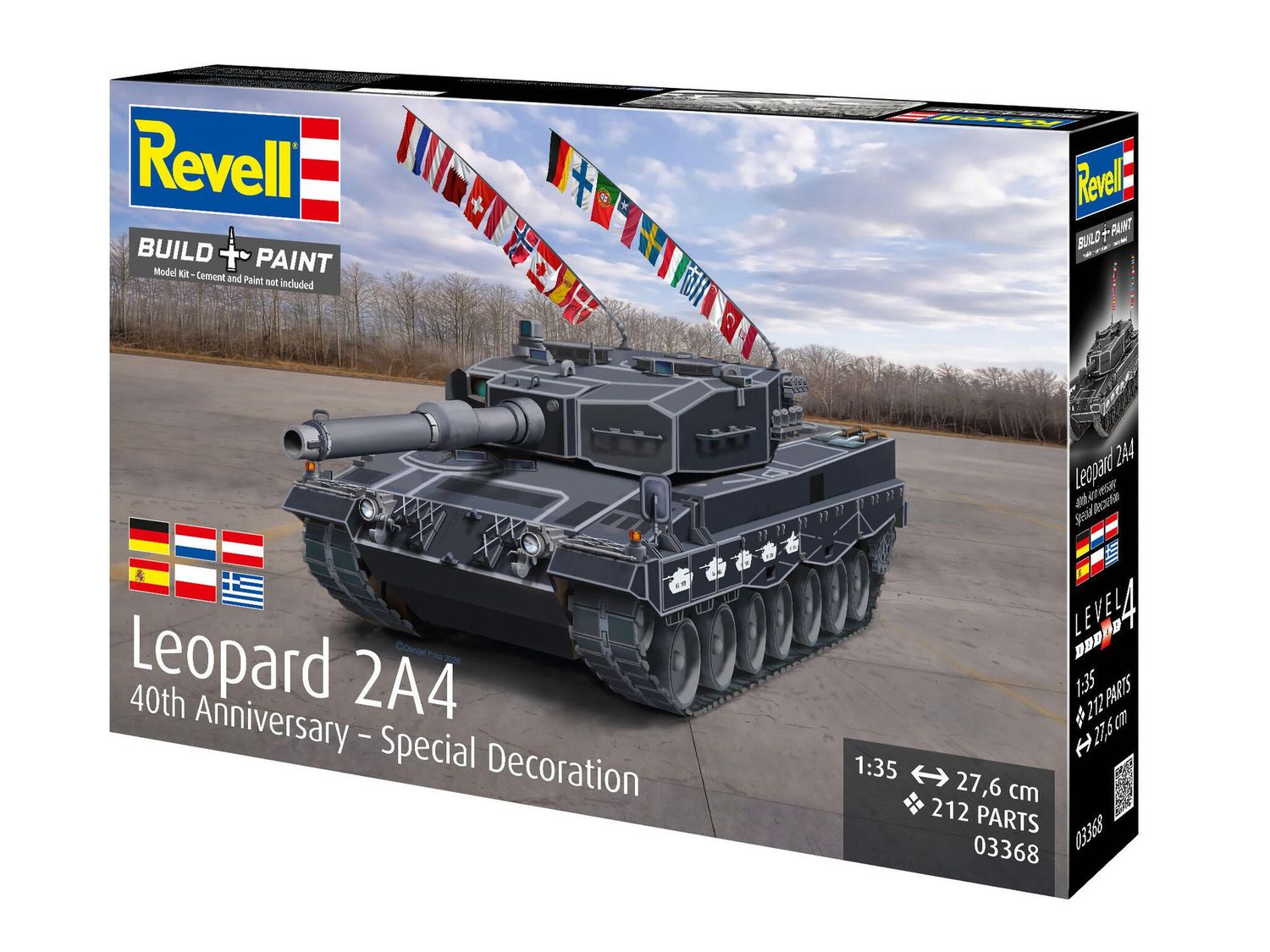Leopard 2A4 Leopard 2A4 "Spezial Decor" / 1:35