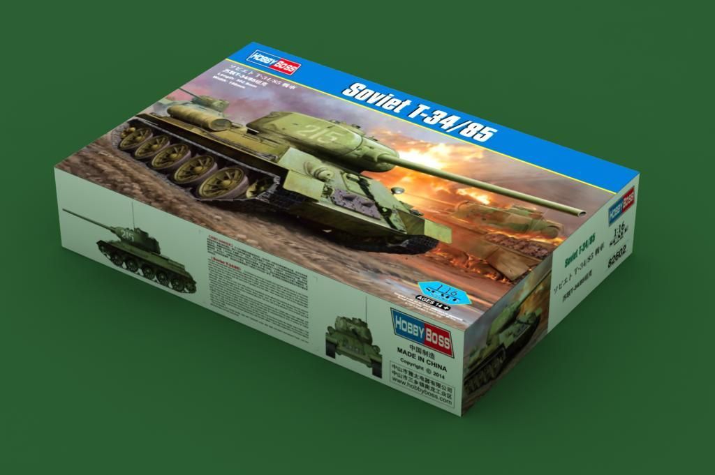Soviet T34/85 in 1:16 / 82602 Soviet T34/85 in 1:16 / 82602