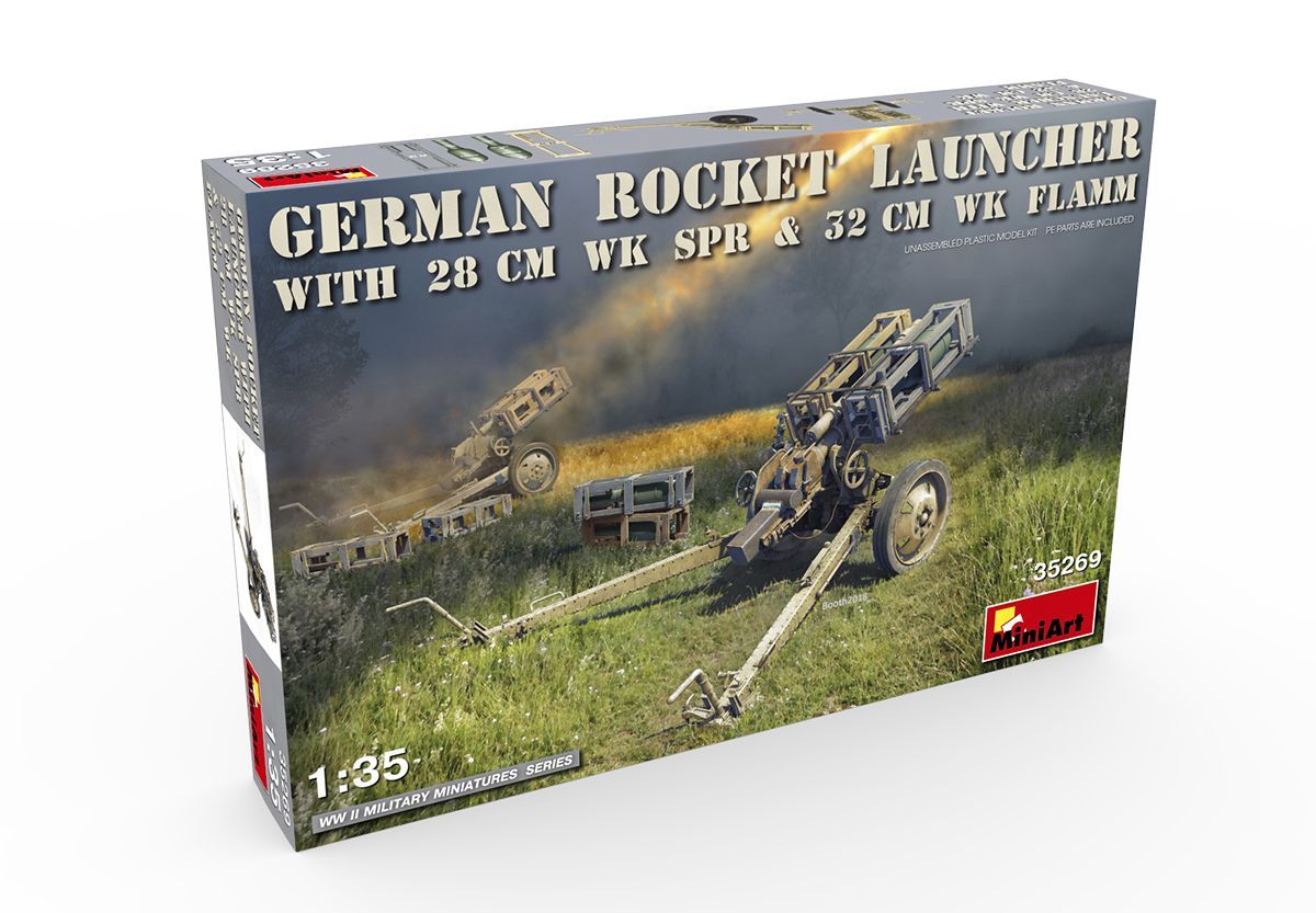 German Rocket Launcher w/28cmWK in 1:35 / 65269 German Rocket Launcher w/28cmWK in 1:35 / 65269