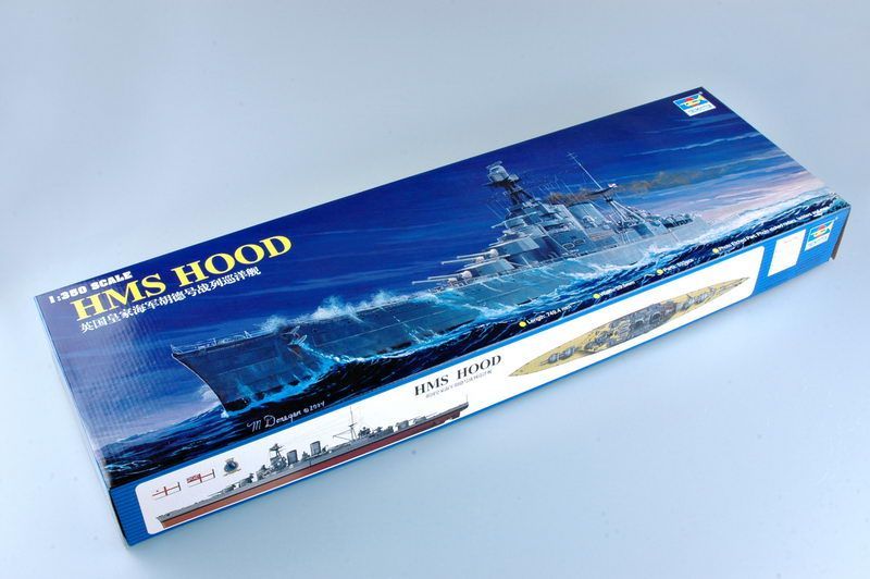 HMS Hood von Trumpeter in 1:350 / 05302