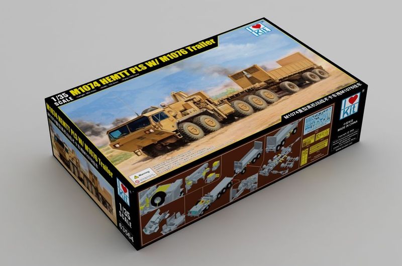 M1074 Hemtt PLS W / M1076 Trailer in 1:35 / 63564 M1074 Hemtt PLS W / M1076 Trailer in 1:35 / 63564