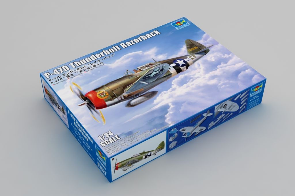 P-47D Thunderbolt Razorback in 1:24 / 02427 P-47D Thunderbolt Razorback in 1:24 / 02427