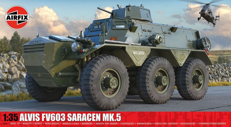 Alvis FV603 Saracen Mk.5  in 1:35 / A1385