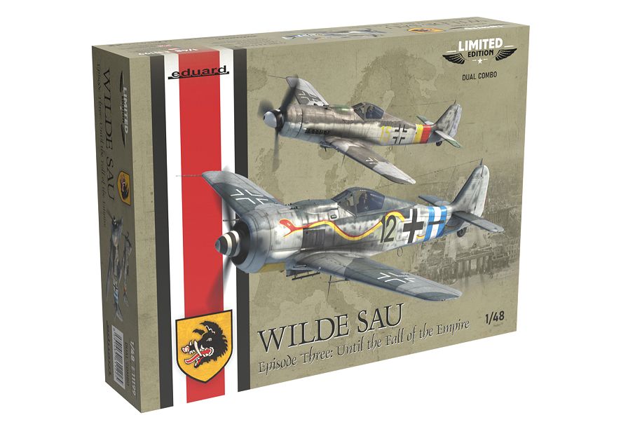 Die Rote Sau Focke Wulf Fw 190 A-8 in 1:48 / 11199 Die Rote Sau Focke Wulf Fw 190 A-8 in 1:48 / 11199