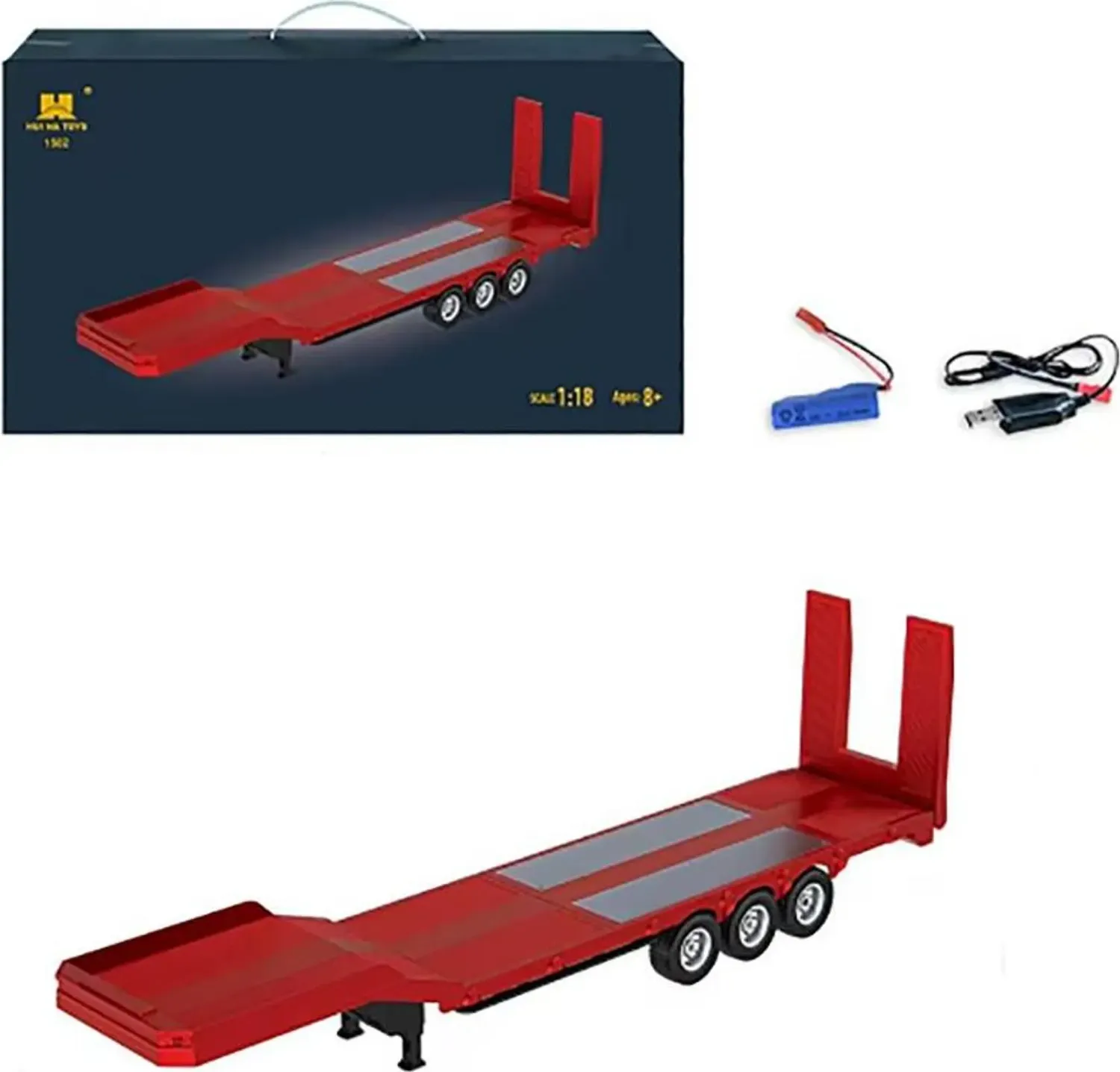 Huina LKW Sattelauflieger für Scania RTR in 1:18 Huina LKW Sattelauflieger für Scania RTR in 1:18