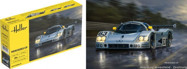 Mercedes C9 in 1:43 / 80107 Mercedes C9 in 1:43 / 80107