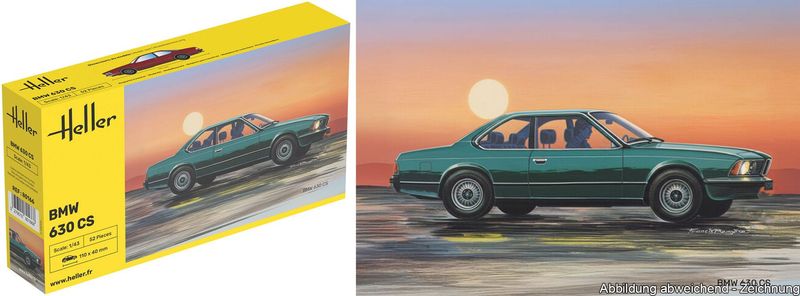BMW 630 CS in 1:43 / 80166 BMW 630 CS in 1:43 / 80166