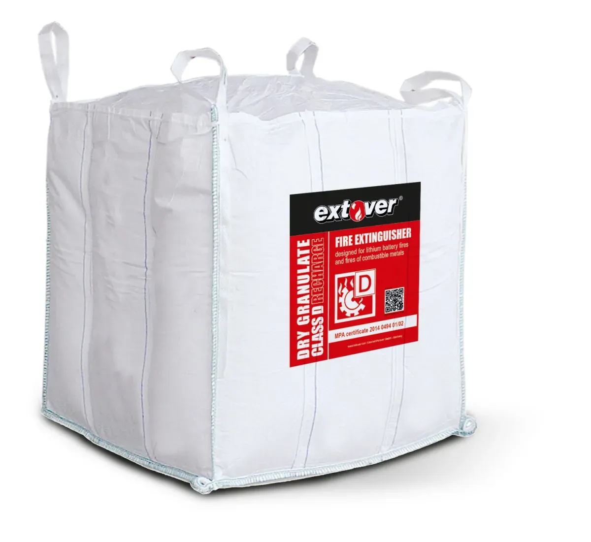 Extover Brandschutz Feuerlöschgranulat für Lithium Akkus / 1500 Liter