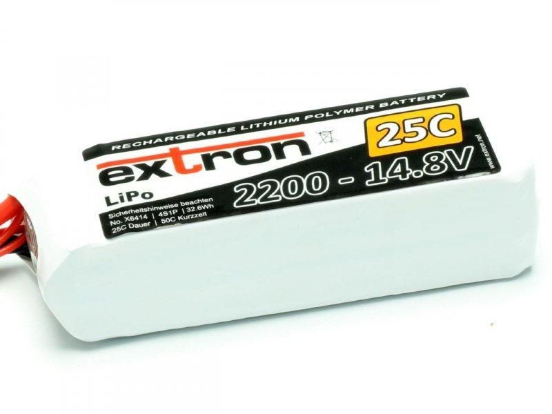Extron LiPo 2200 mAh / 14,8 Volt Extron LiPo 2200 mAh / 14,8 Volt