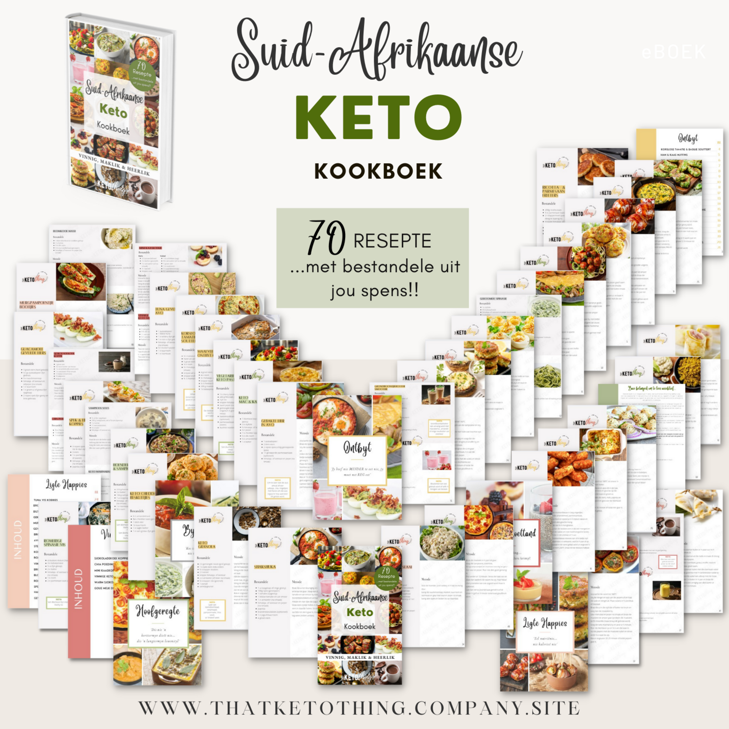 PAKKET: 14 Day BEGINNERS Keto &amp; Intermittent Fasting Plan PLUS 4 Weke Somerlyfie Plan &amp; Gewigsverlies beplanner PLUS Suid-Afrikaanse 70 Keto Resepte Boek (Digitale Eboeke)
