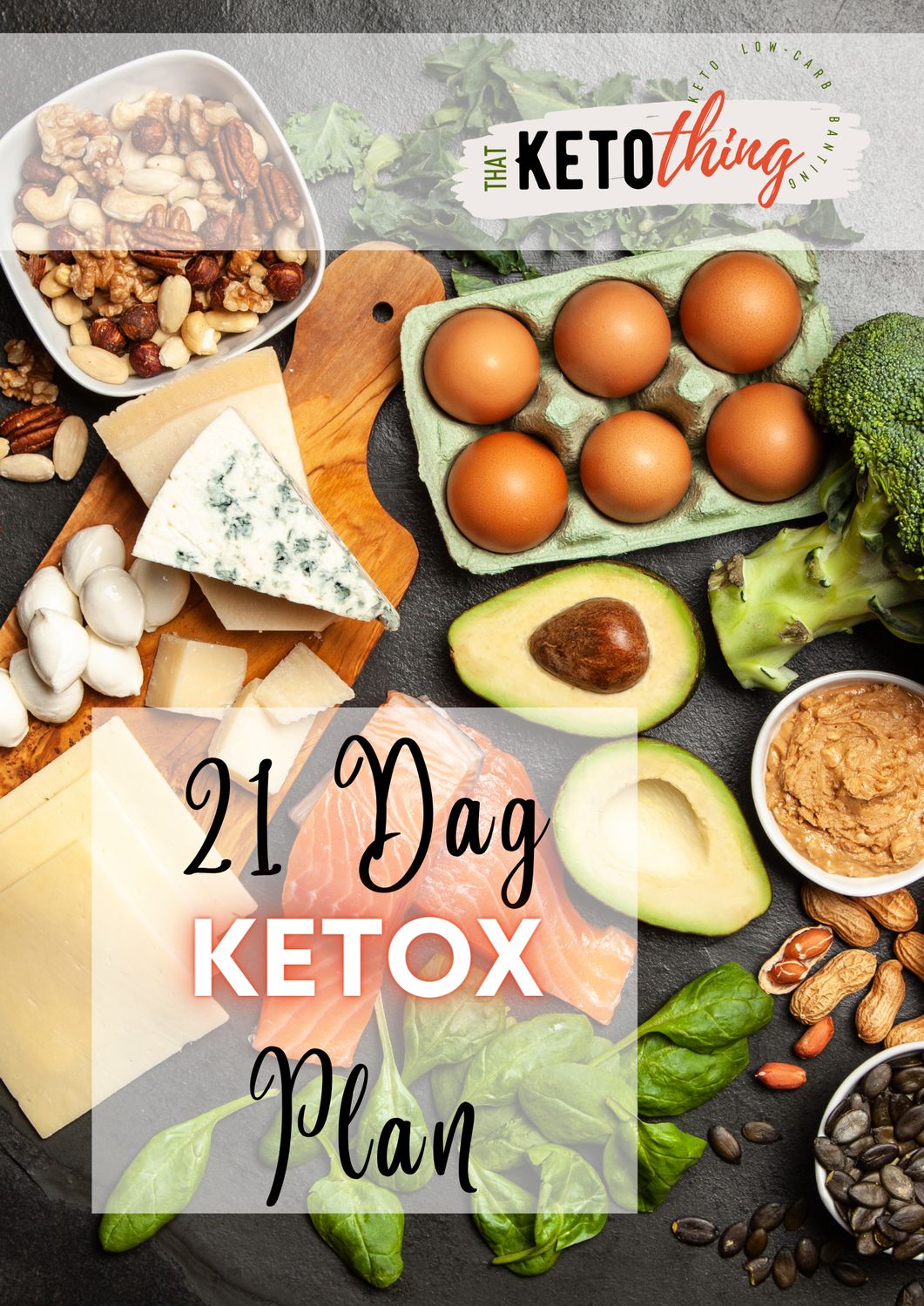21 Dag KETOX (Digital Download) Plan + Beplanner + Resepte Boek