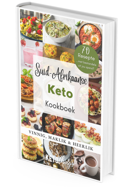 Suid Afrikaanse KETO Kookboek - 70 Resepte (Digitale eboek)