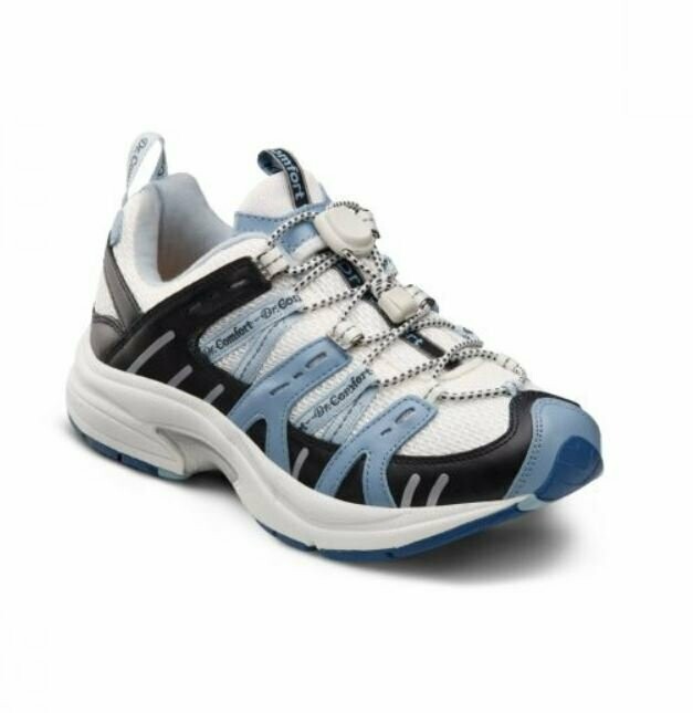 Dr Comfort Women’s Refresh Athletic Sneaker – Blue/Black