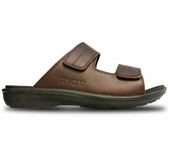 Revere Mens’ Durban Slide - Whisky Brown