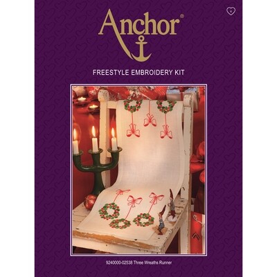 Anchor Essentials Freestyle Kit - Three Wreaths Runner Anchor Essentials Freestyle Kit - Three Wreaths Runner