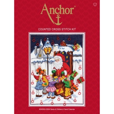 Anchor Essentials Freestyle Kit - Santa & Children Calendar Anchor Essentials Freestyle Kit - Santa & Children Calendar