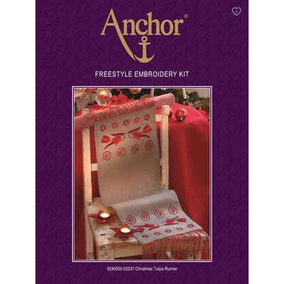 Anchor Essentials Freestyle Kit - Christmas Tulips Runner Anchor Essentials Freestyle Kit - Christmas Tulips Runner
