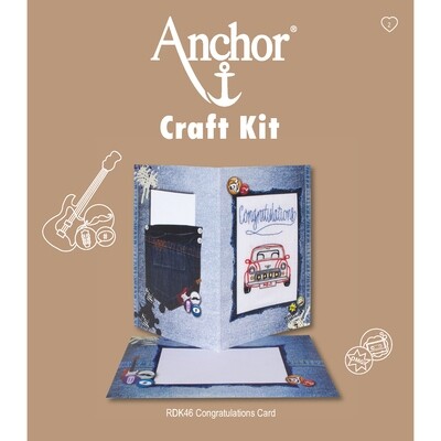 Anchor Craft Kit - Congratulations Card Anchor Craft Kit - Congratulations Card