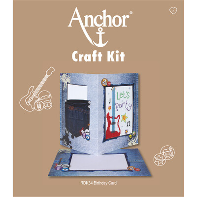 Anchor Craft Kit - Let's Party Card Anchor Craft Kit - Let's Party Card