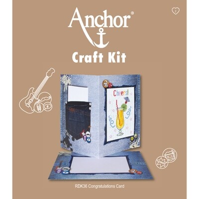 Anchor Craft Kit - Congratulations Card Anchor Craft Kit - Congratulations Card