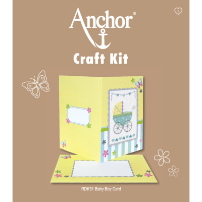 Anchor Craft Kit - Baby Boy Card Anchor Craft Kit - Baby Boy Card