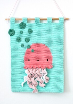 Modelo Bubbly Jellyfish Wall Hanging Modelo Bubbly Jellyfish Wall Hanging