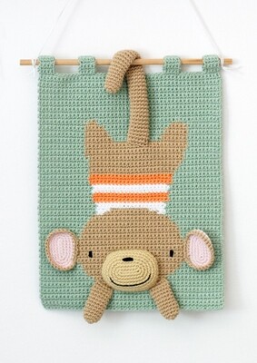 Modelo Naughty Monkey Wall Hanging Modelo Naughty Monkey Wall Hanging