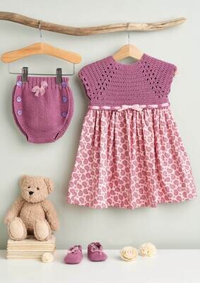 Modelo Baby Purple Dress, Pants and Booties