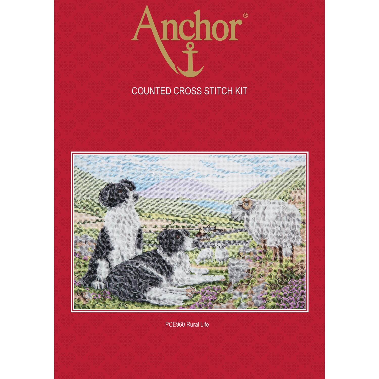 Anchor Essentials Cross Stitch Kit - Rural Life