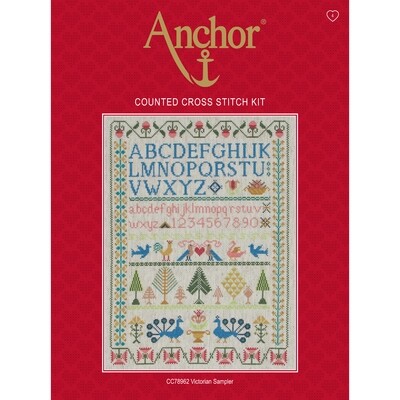 Anchor Essentials Cross Stitch Kit - Victorian Sampler