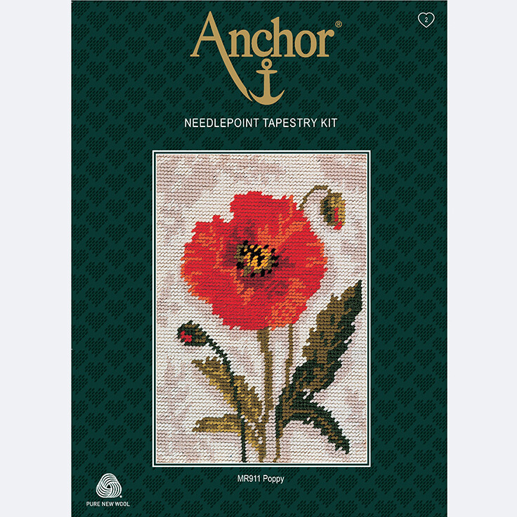 Anchor Starter Tapestry Kit - Poppy