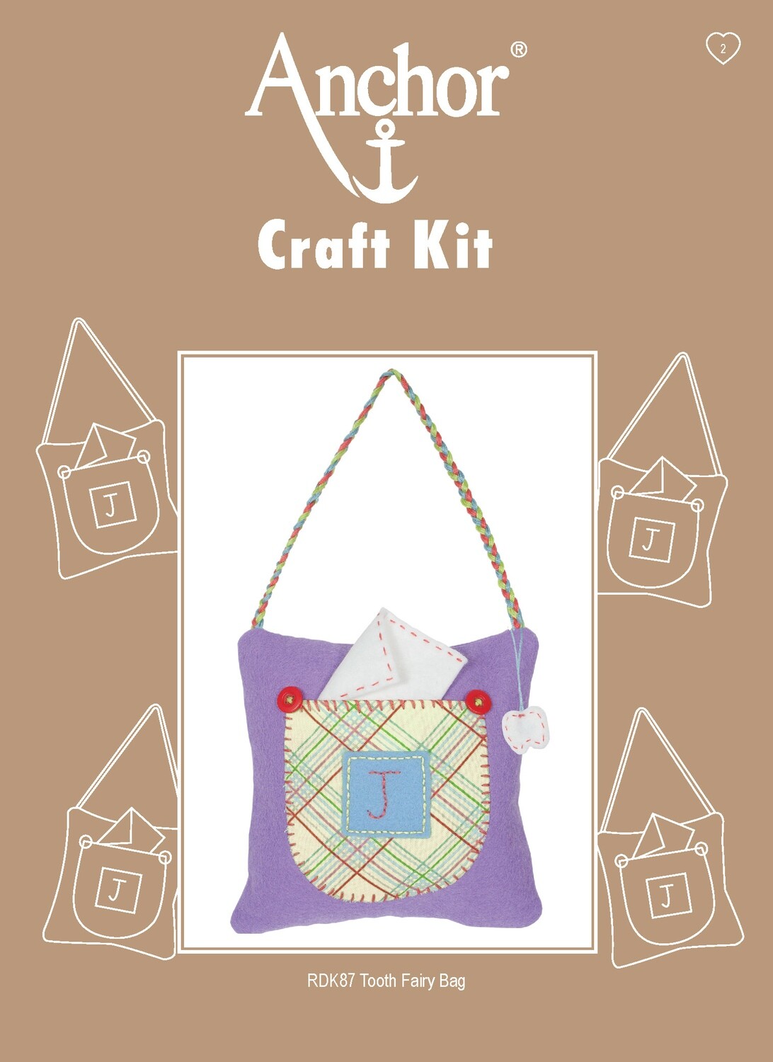 Anchor Craft Kit - Tooth Fairy Bag