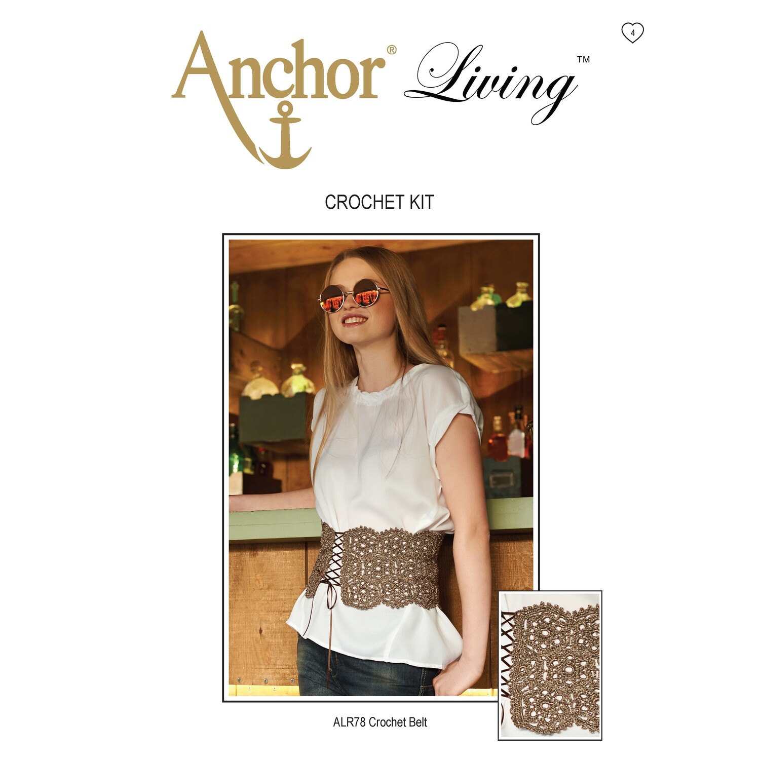 Anchor Living Crochet Kit - Crochet Belt