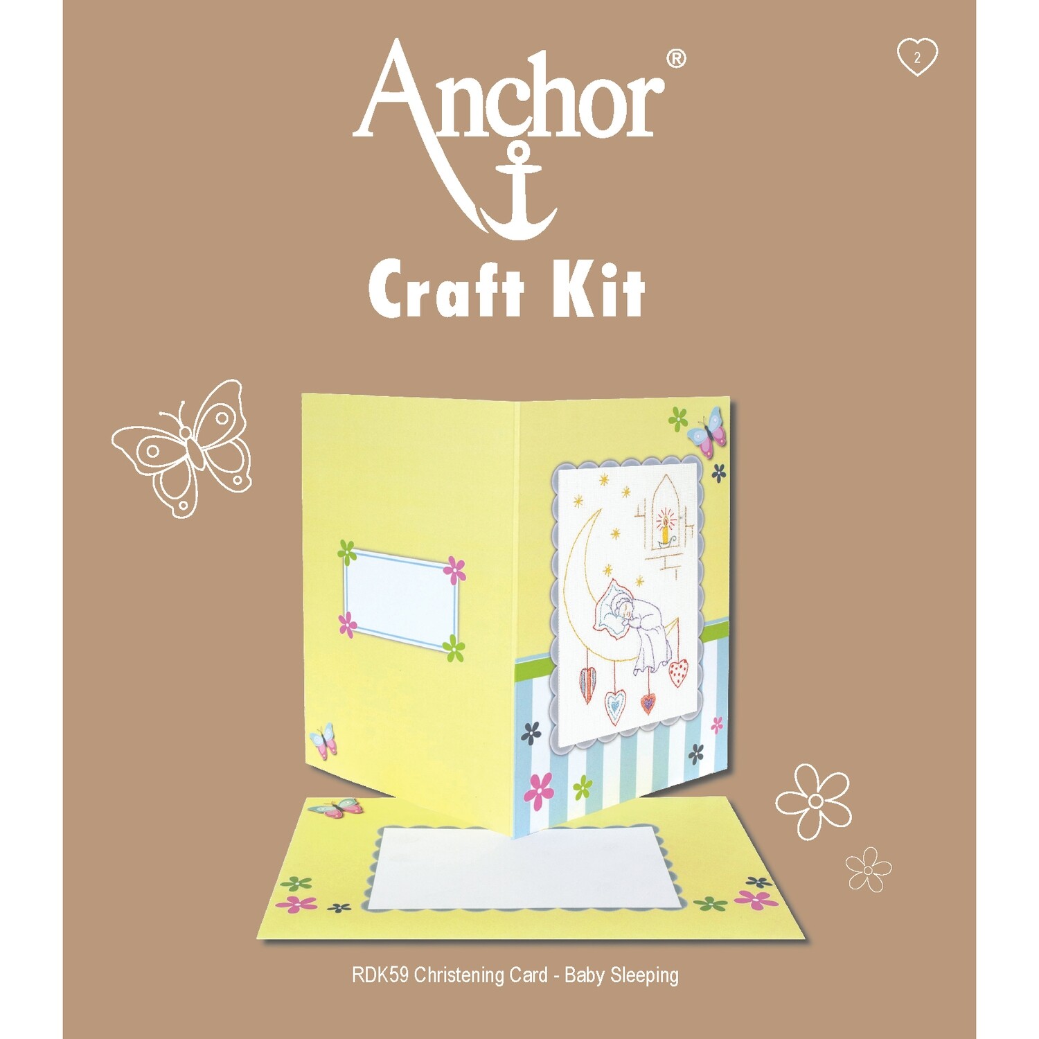 Anchor Craft Kit - Baby Sleeping Card