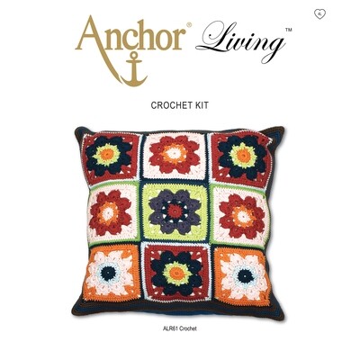 Anchor Living Crochet Kit - Crochet Cushion