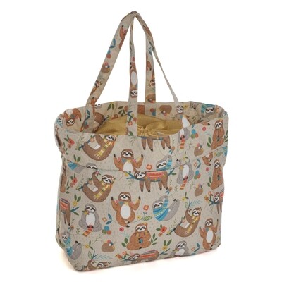 Craft Bag with Drawstring - Sloth Craft Bag with Drawstring - Sloth