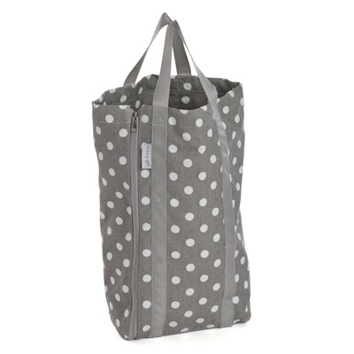 Knit Bag with Pin Storage - Grey Spot