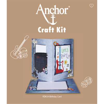 Anchor Craft Kit - Let's Party Card