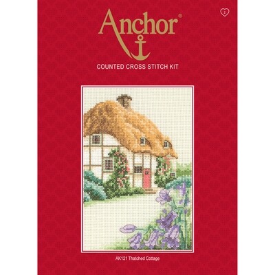 Anchor Starter Cross Stitch Kit - Thatched House