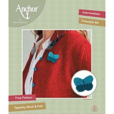 Anchor by Dee Hardwicke - Blue Butterfly Freestyle Kit