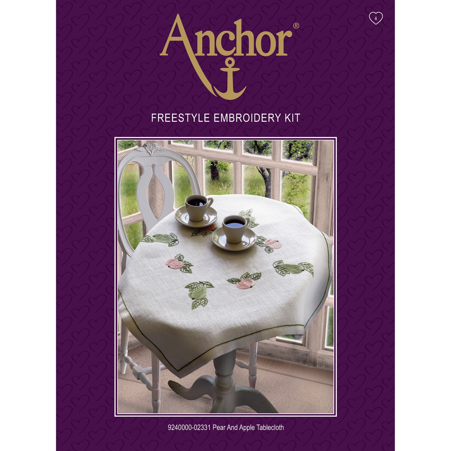 Anchor Essentials Freestyle Kit - Pear & Apple Tablecloth
