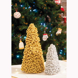 Modelo Árvores de Natal Cintilantes