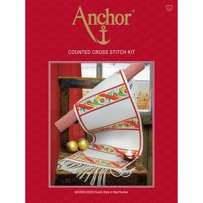 Anchor Essentials Cross Stitch - Rustic Style Runner