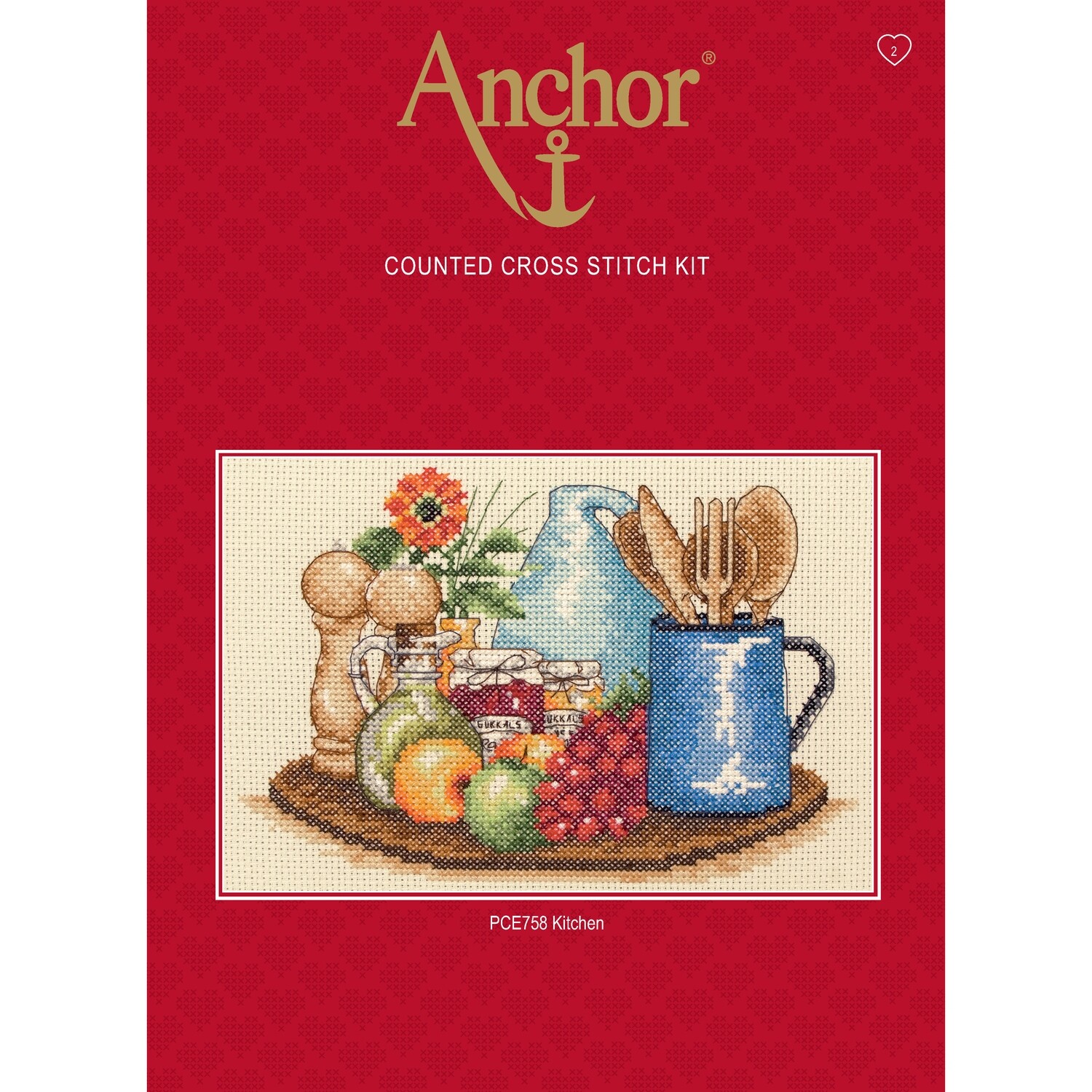 Anchor Essentials Cross Stitch Kit - Kitchen