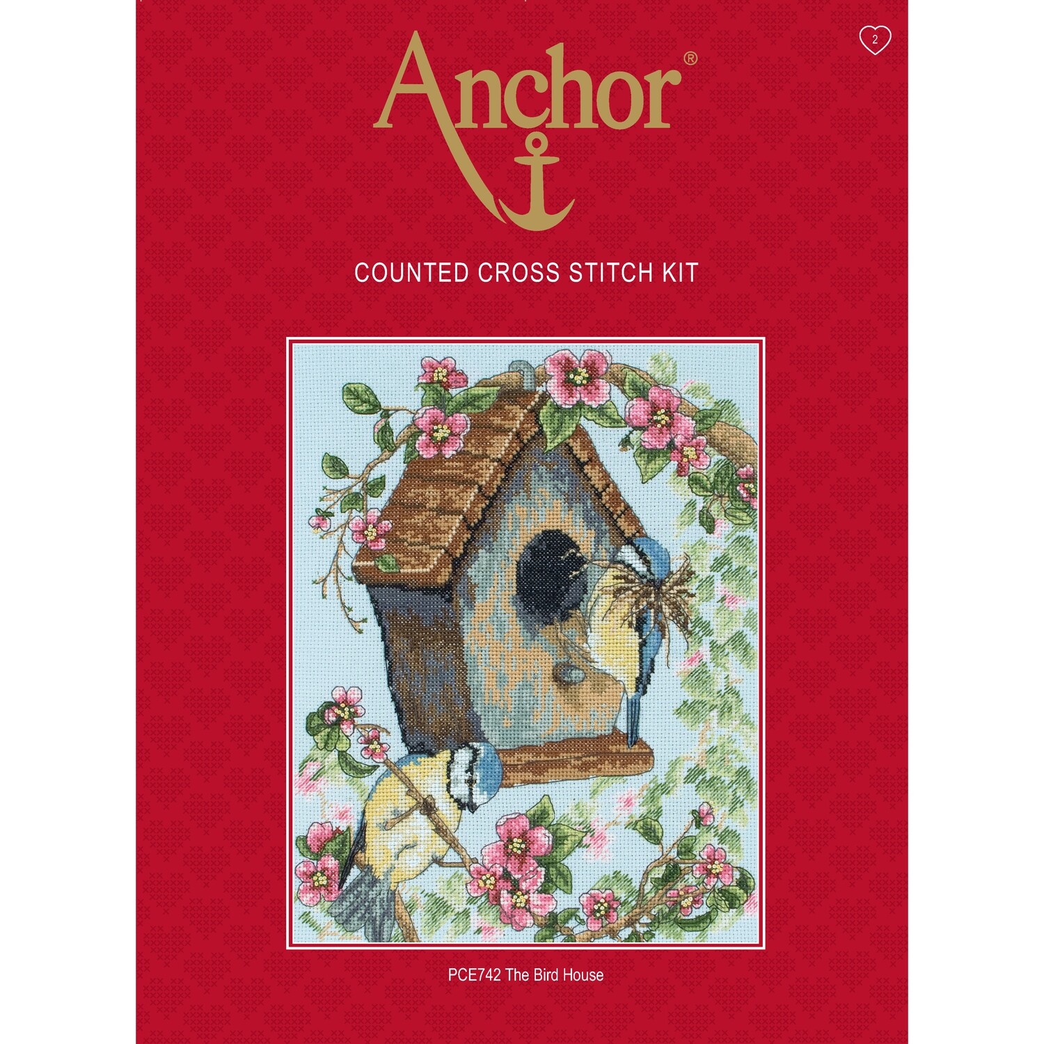 Anchor Essentials Cross Stitch Kit - The Bird House