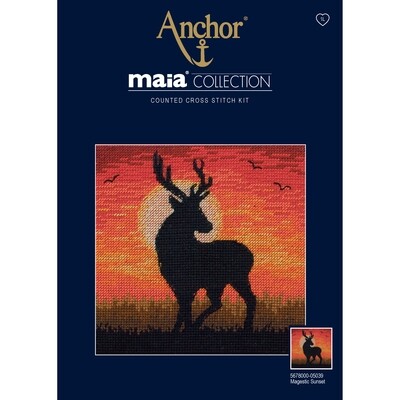 Maia Cross Stitch Kit - Magestic Sunset